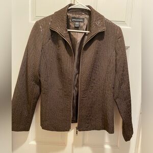 Brown Pattern Jacket